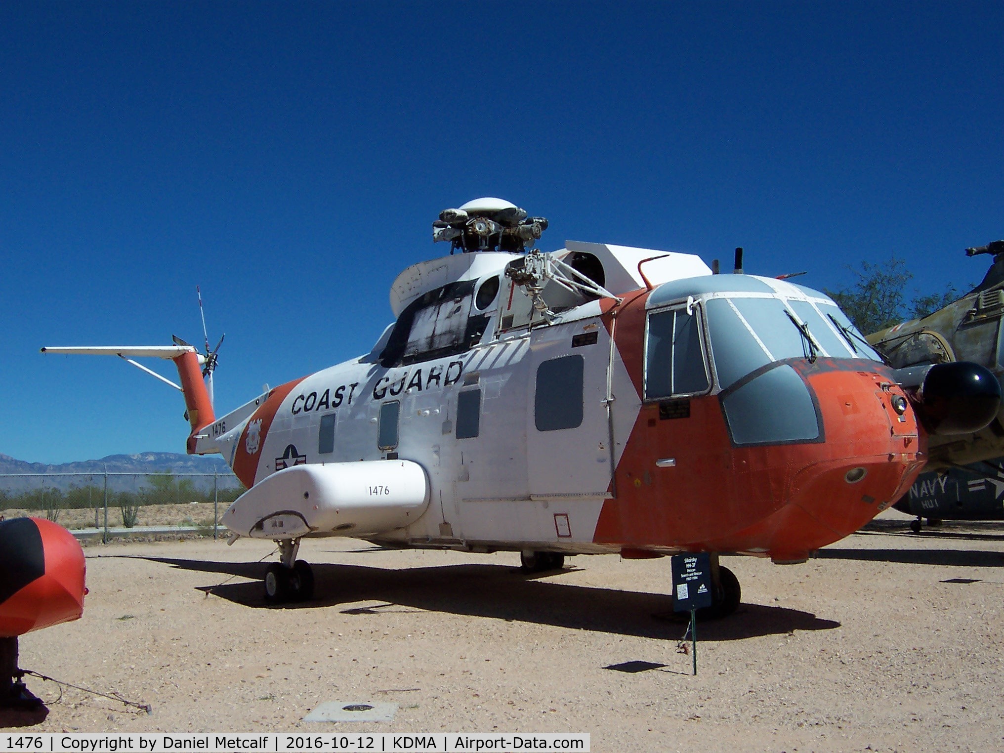 1476, 1971 Sikorsky HH-3F Pelican C/N 61638, Pima Air & Space Museum