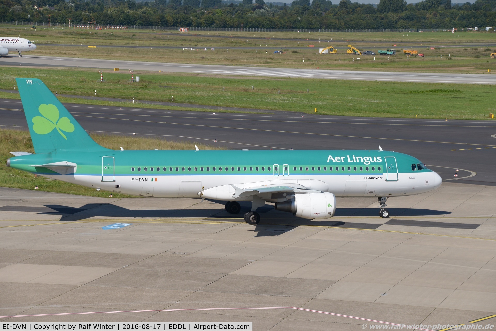 EI-DVN, 2011 Airbus A320-214 C/N 4715, Airbus A320-214 - EIN EI Aer Lingus - 'St. Caimin' - 4715 - EI-DVN - 17.08.2016 - DUS