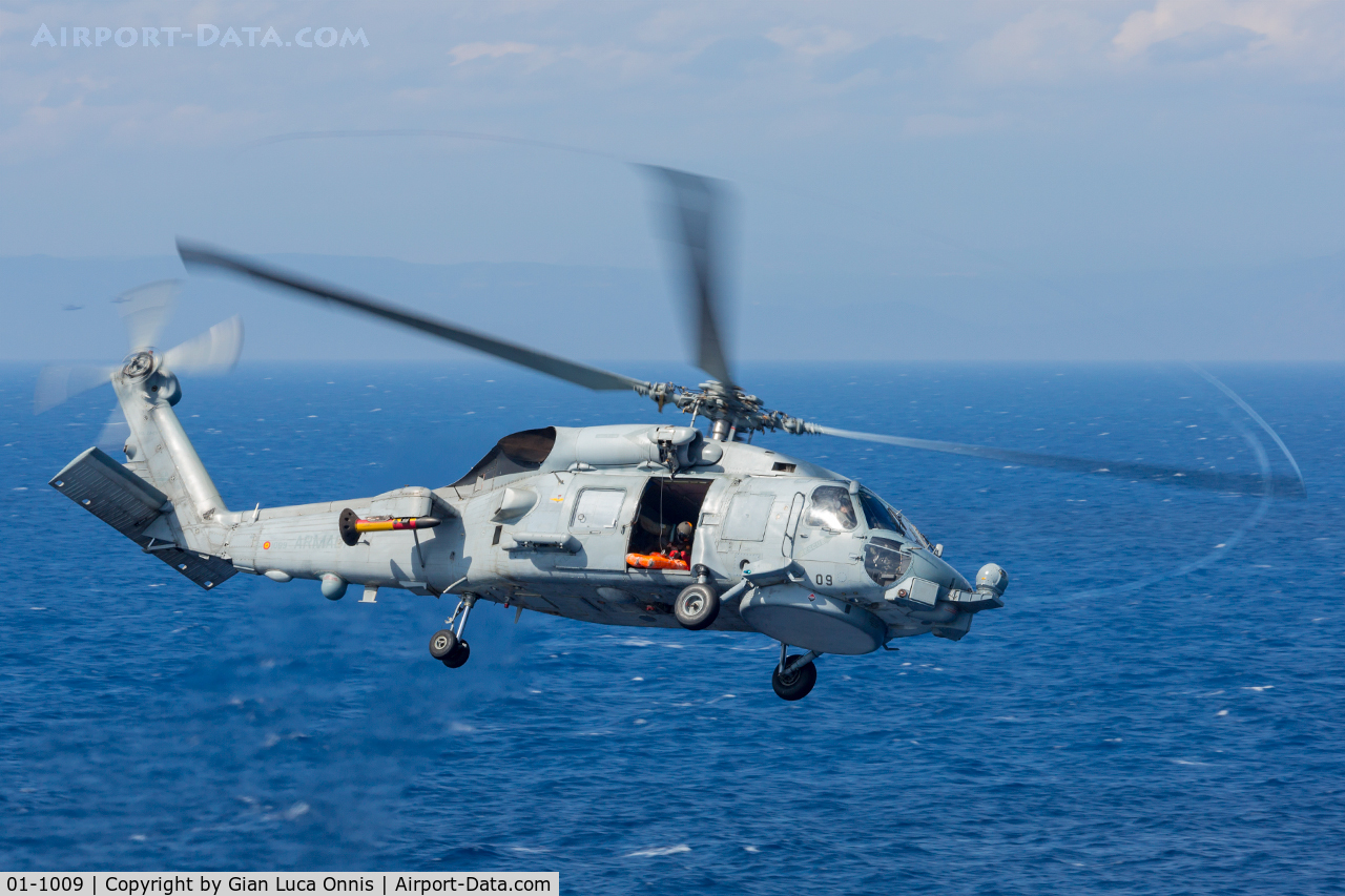 01-1009, Sikorsky SH-60B Seahawk C/N 01-1009, DEMO MEDITERRANEAN SEA