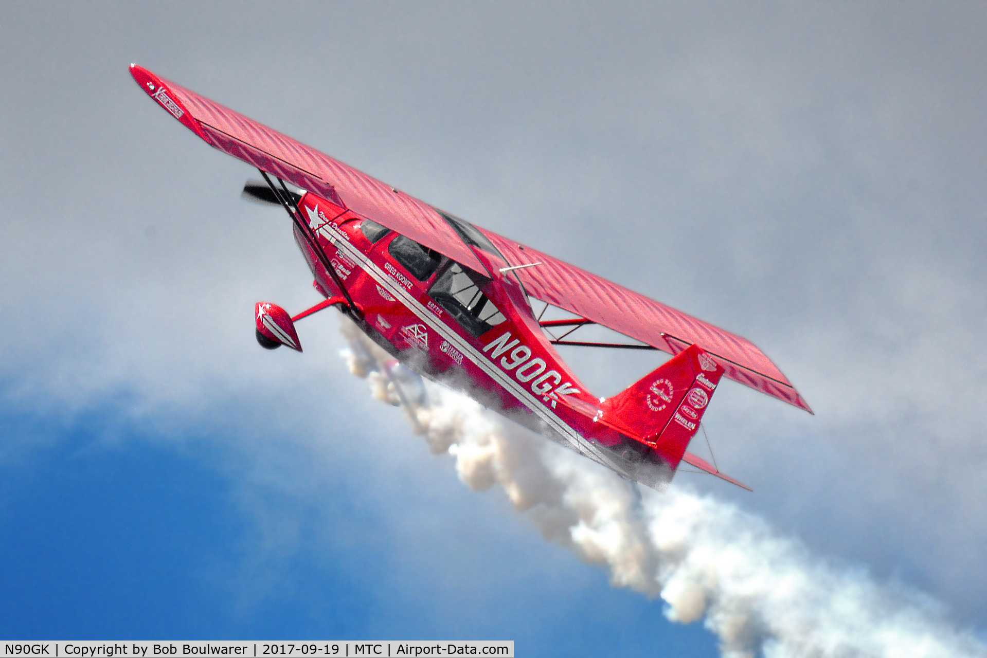 N90GK, American Champion 8KCAB Decathlon C/N 1092-2009, Selfridge Air Show September 19, 2017