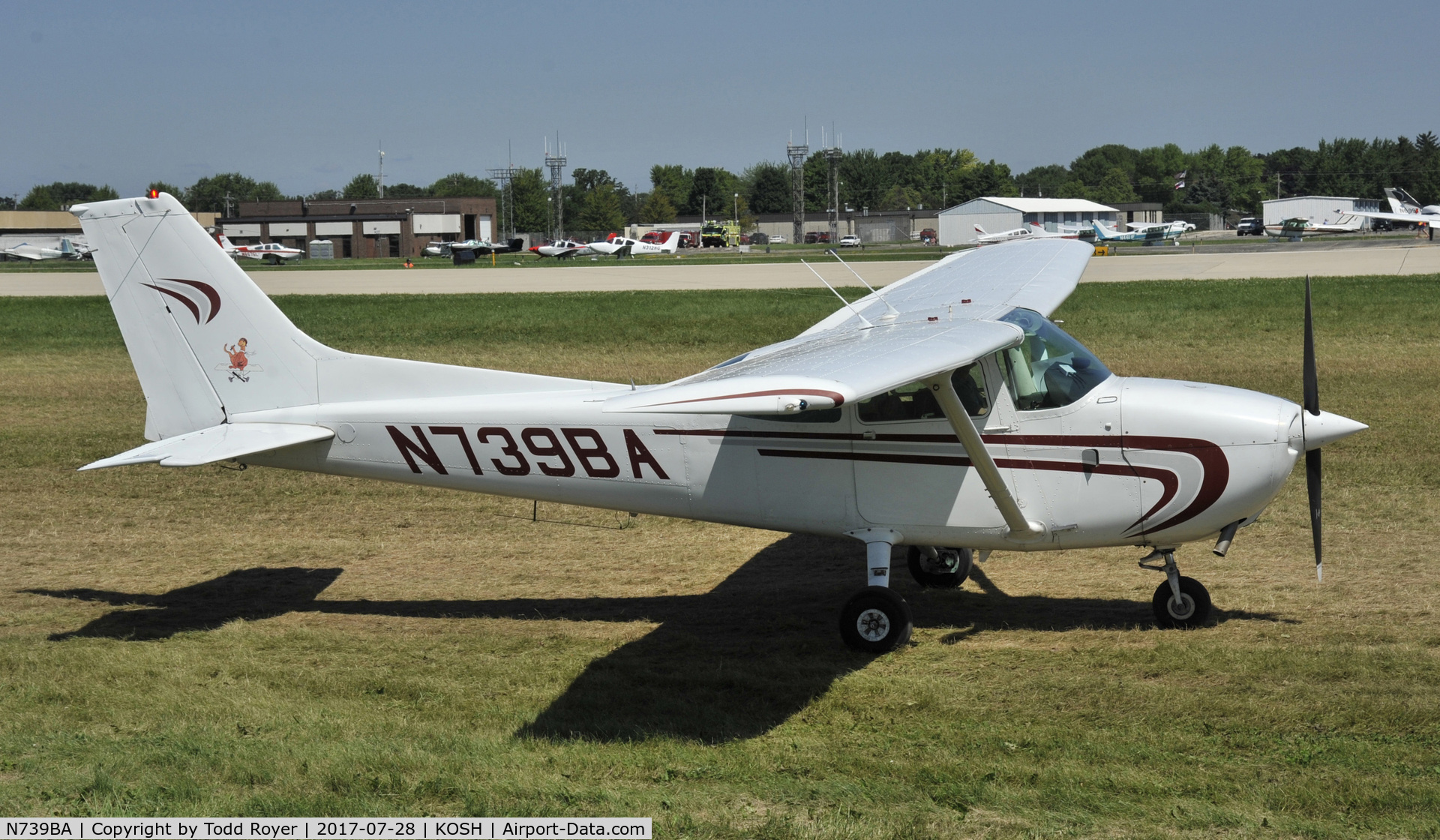 N739BA, 1978 Cessna 172N C/N 17270402, Airventure 2017