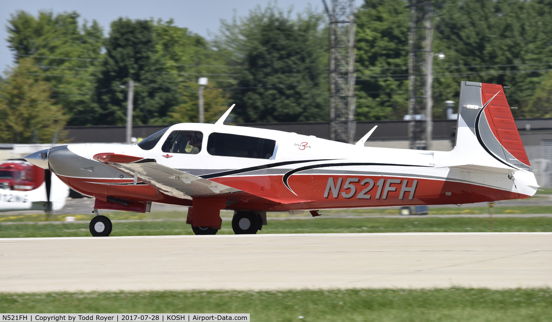 N521FH, 2015 Mooney M20R Ovation C/N 29-0521, Airventure 2017