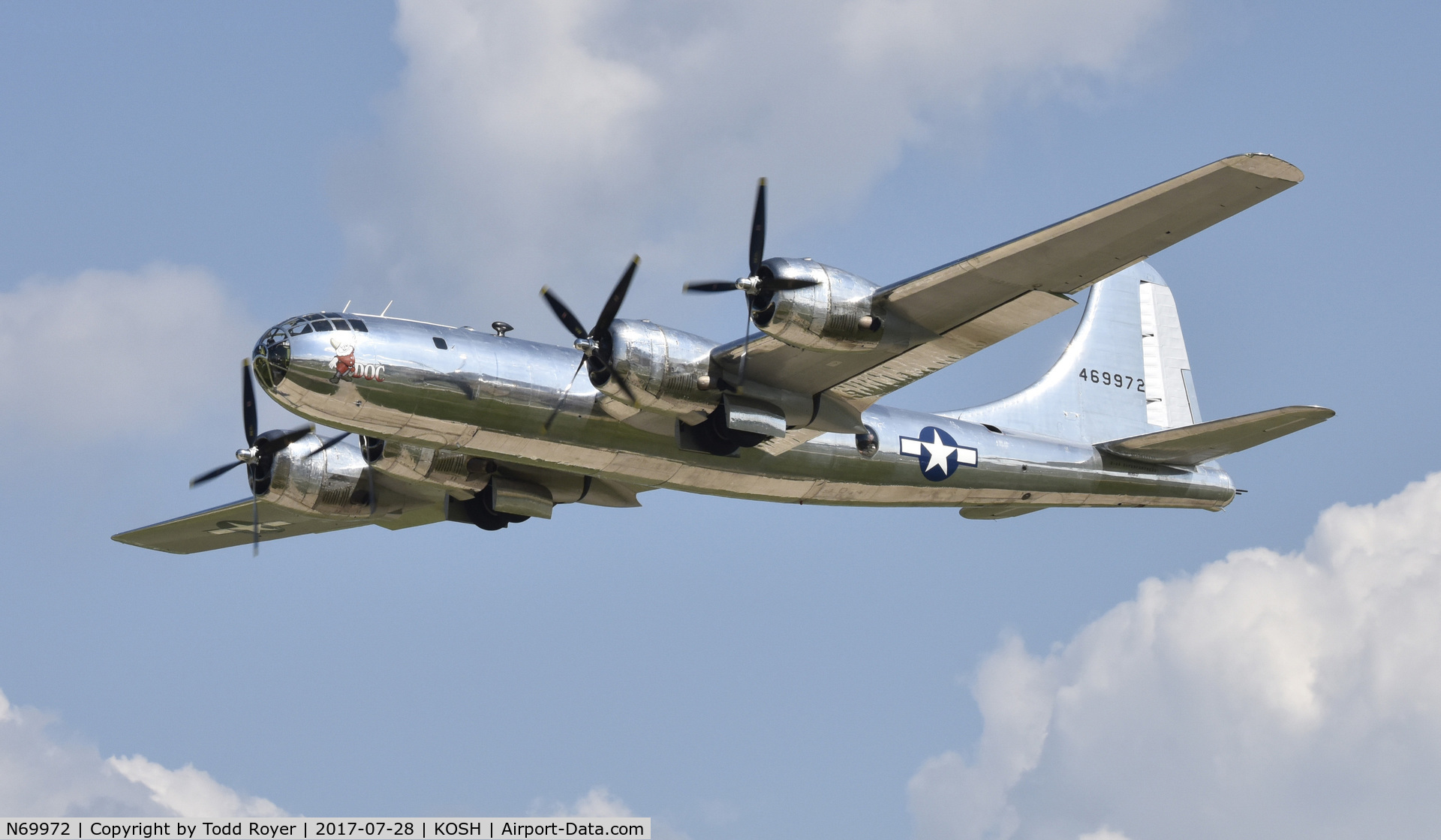 N69972, 1944 Boeing TB-29 (B-29-70-BW) Superfortress C/N 10804, Airventure 2017