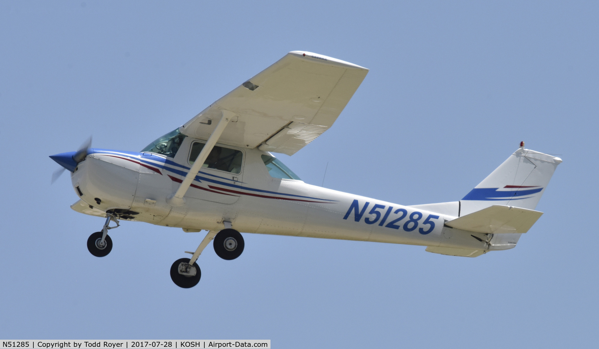 N51285, 1968 Cessna 150J C/N 15069895, Airventure 2017
