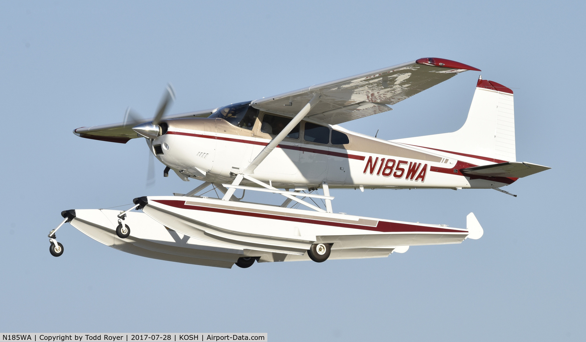 N185WA, 1976 Cessna A185F Skywagon 185 C/N 18503054, Airventure 2017