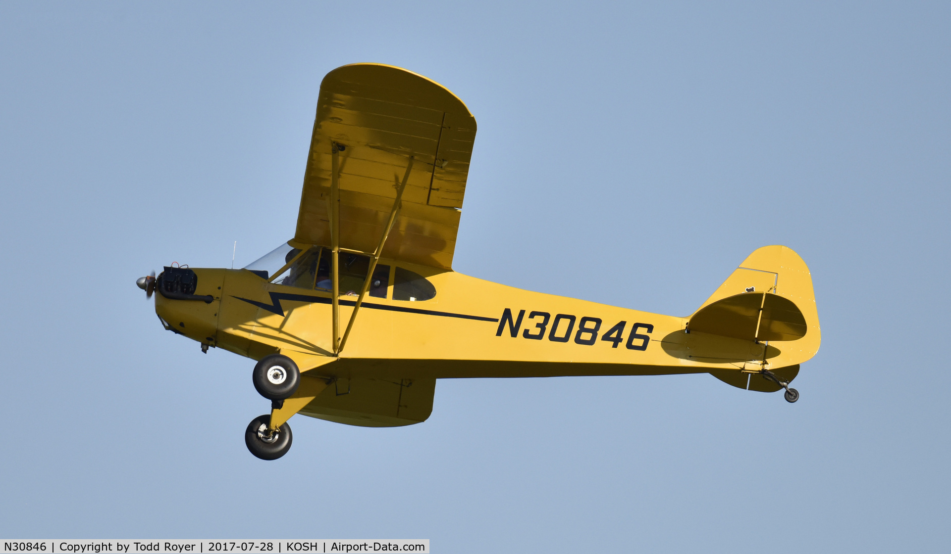 N30846, 1940 Piper J3C-85 C/N 5143, Airventure 2017