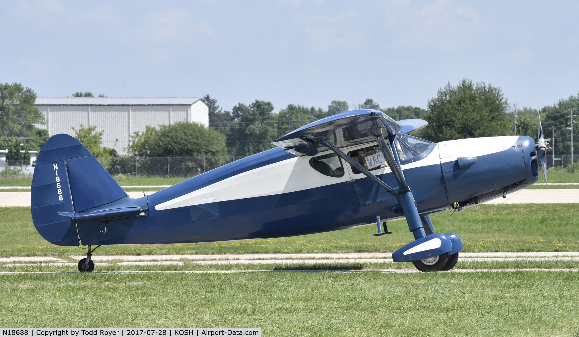 N18688, 1939 Fairchild 24R-46 C/N W-101, Airventure 2017