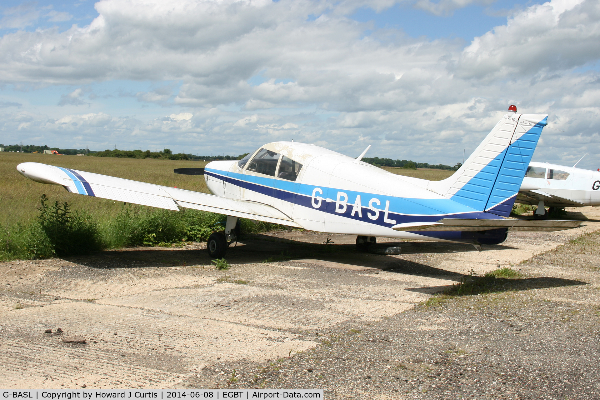 G-BASL, 1972 Piper PA-28-140 Cherokee F C/N 28-7325195, Privately owned