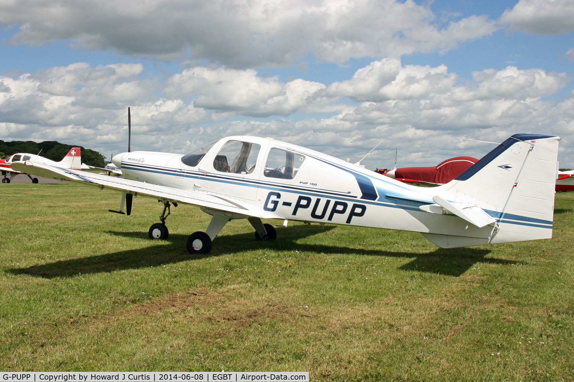 G-PUPP, 1973 Beagle B-121 Pup Series 2 (Pup 150) C/N B121-174, At the Chip and Dog meet, 2014.