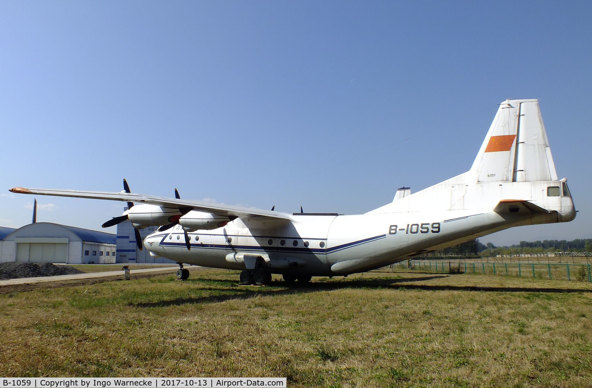 B-1059, Antonov An-12 C/N 7345307, Antonov An-12BP CUB at the China Aviation Museum Datangshan