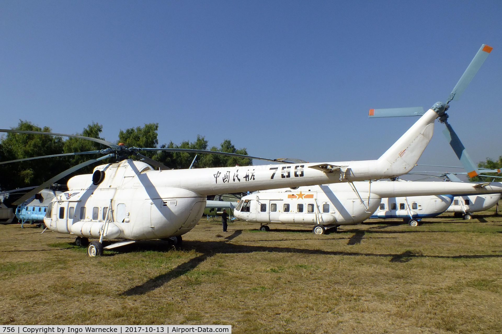 756, Mil Mi-8P C/N 20203, Mil Mi-8P HIP at the China Aviation Museum Datangshan