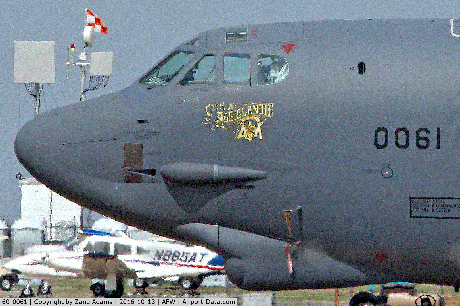 60-0061, 1960 Boeing B-52H Stratofortress C/N 464426, At the 2016 Alliance Airshow - Fort Worth, TX