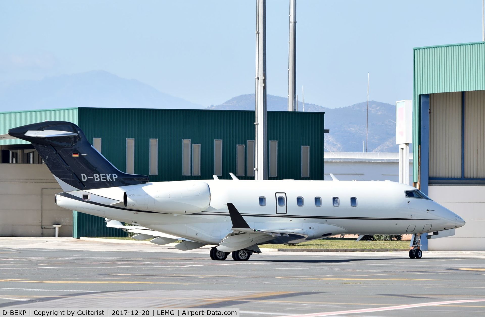 D-BEKP, 2009 Bombardier Challenger 300 (BD-100-1A10) C/N 20275, At Malaga