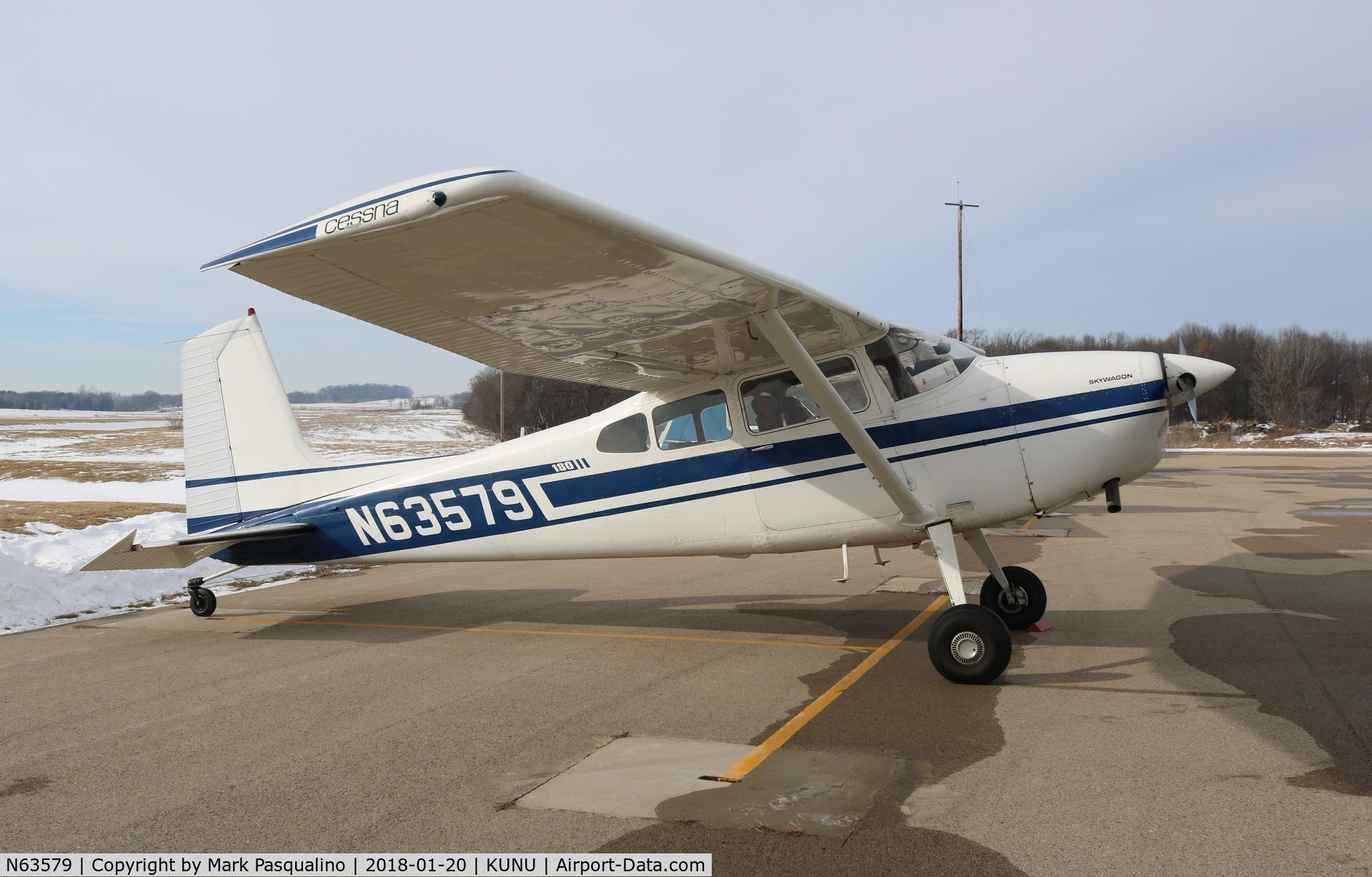 N63579, 1977 Cessna 180K Skywagon C/N 18052855, Cessna 180K