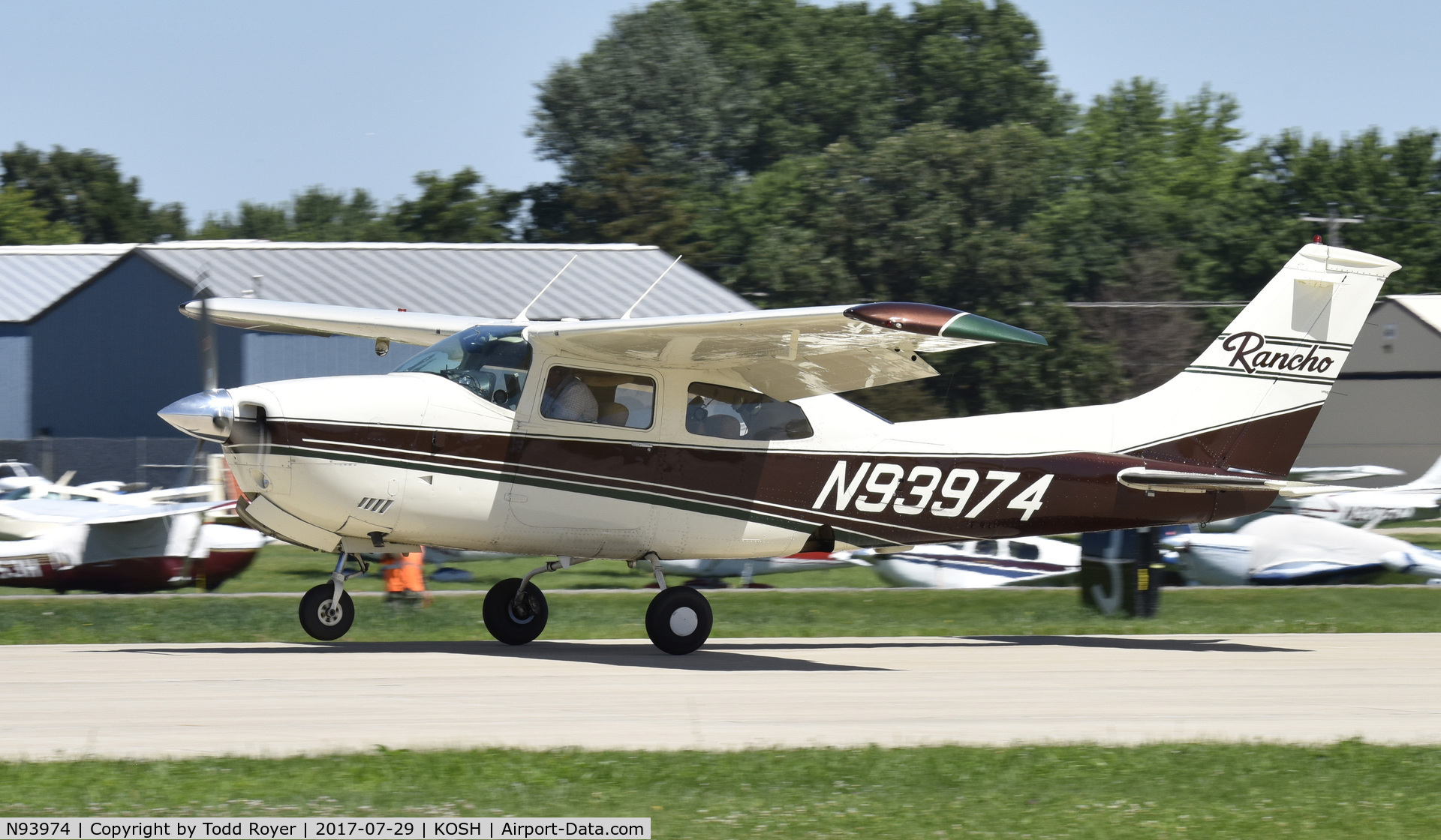 N93974, 1974 Cessna 210L Centurion C/N 21060469, Airventure 2017