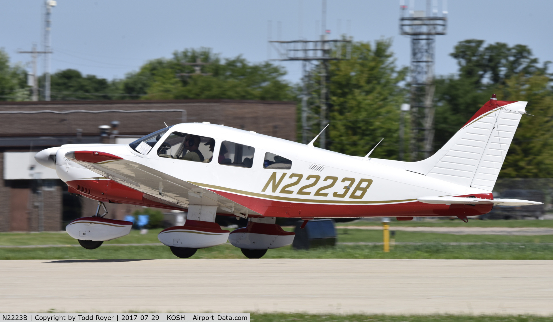 N2223B, 1978 Piper PA-28-181 Archer C/N 28-7990130, Airventure 2017