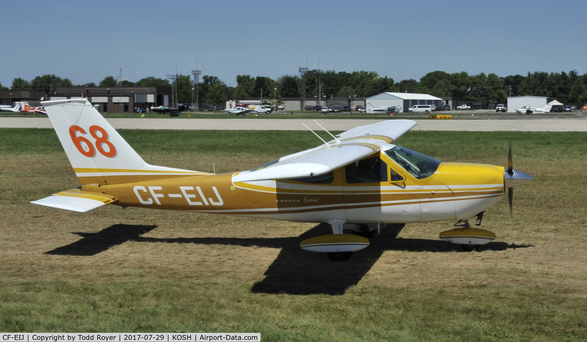 CF-EIJ, 1972 Cessna 177B Cardinal C/N 17701763, Airventure 2017