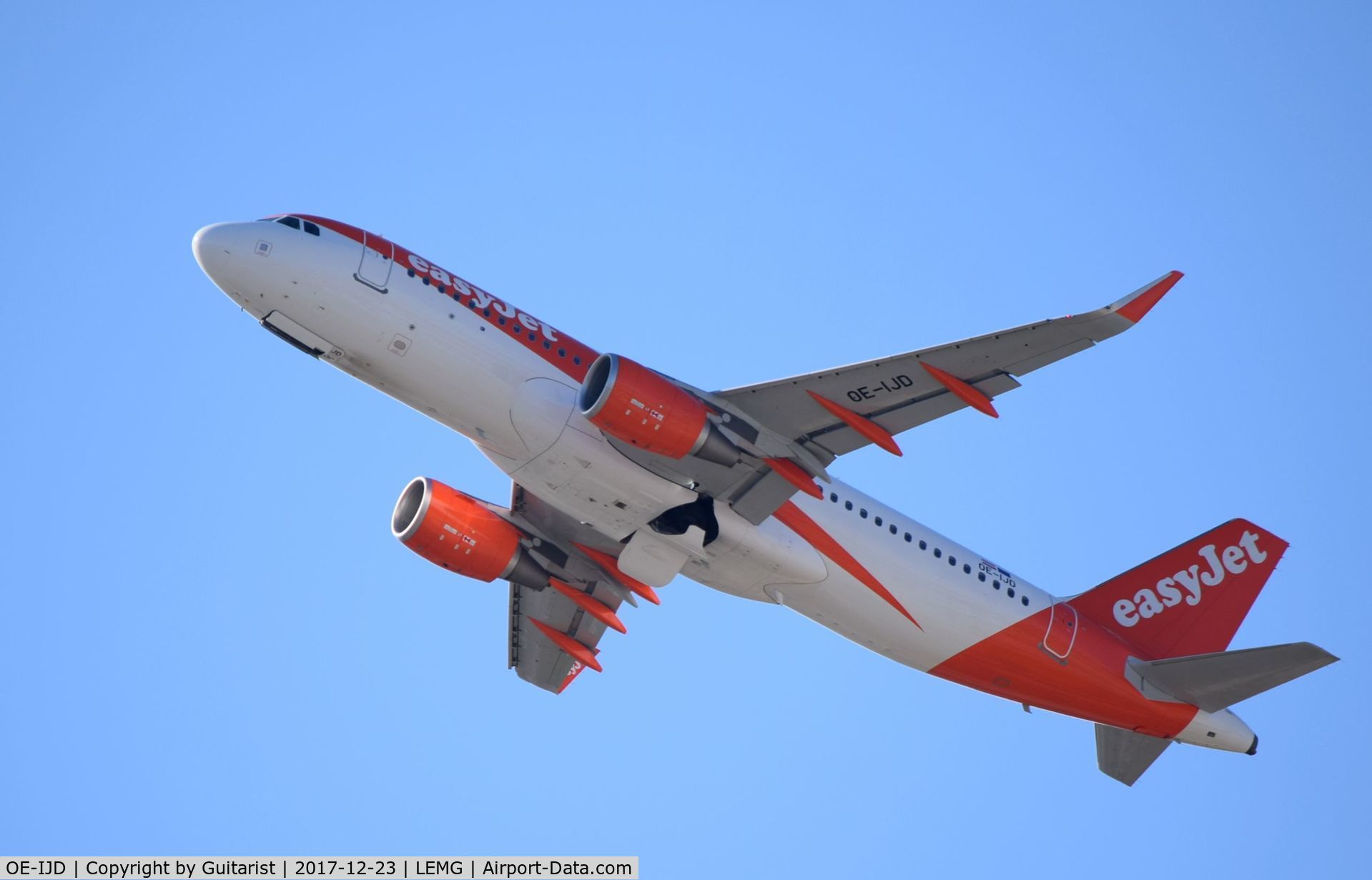 OE-IJD, 2017 Airbus A320-214 C/N 7665, At Malaga