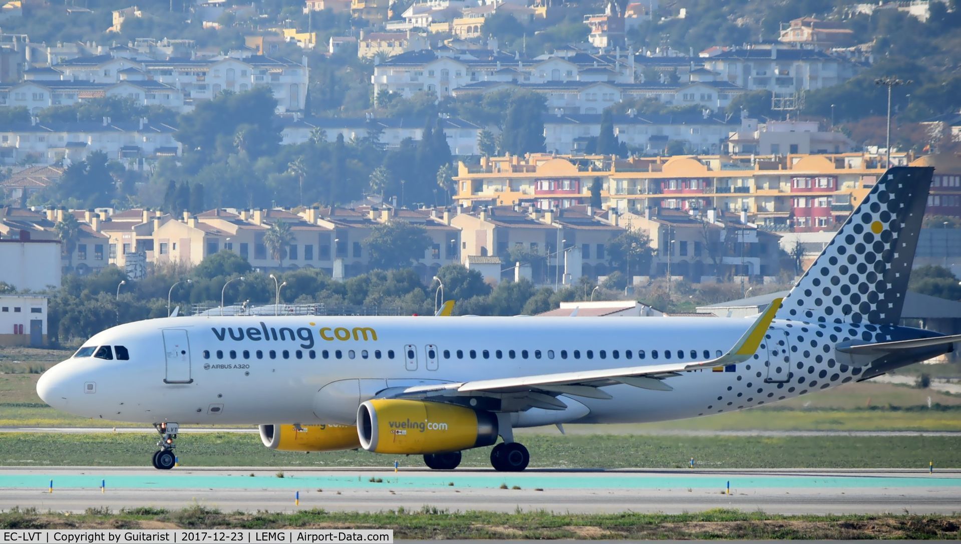 EC-LVT, 2013 Airbus A320-232 C/N 5612, At Malaga