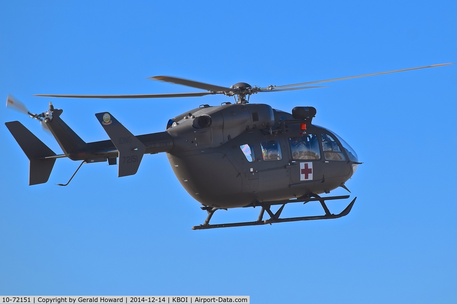 10-72151, 2010 Eurocopter UH-72A Lakota C/N 9390, Det. 1 of D Co., 1-112 AVN (Security & Support B), Idaho Army National Guard.