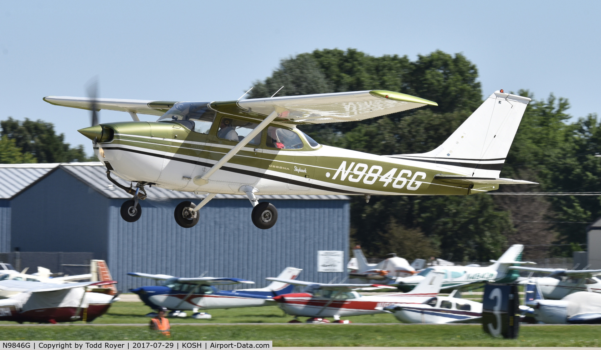 N9846G, 1971 Cessna 172L C/N 17259746, Airventure 2017