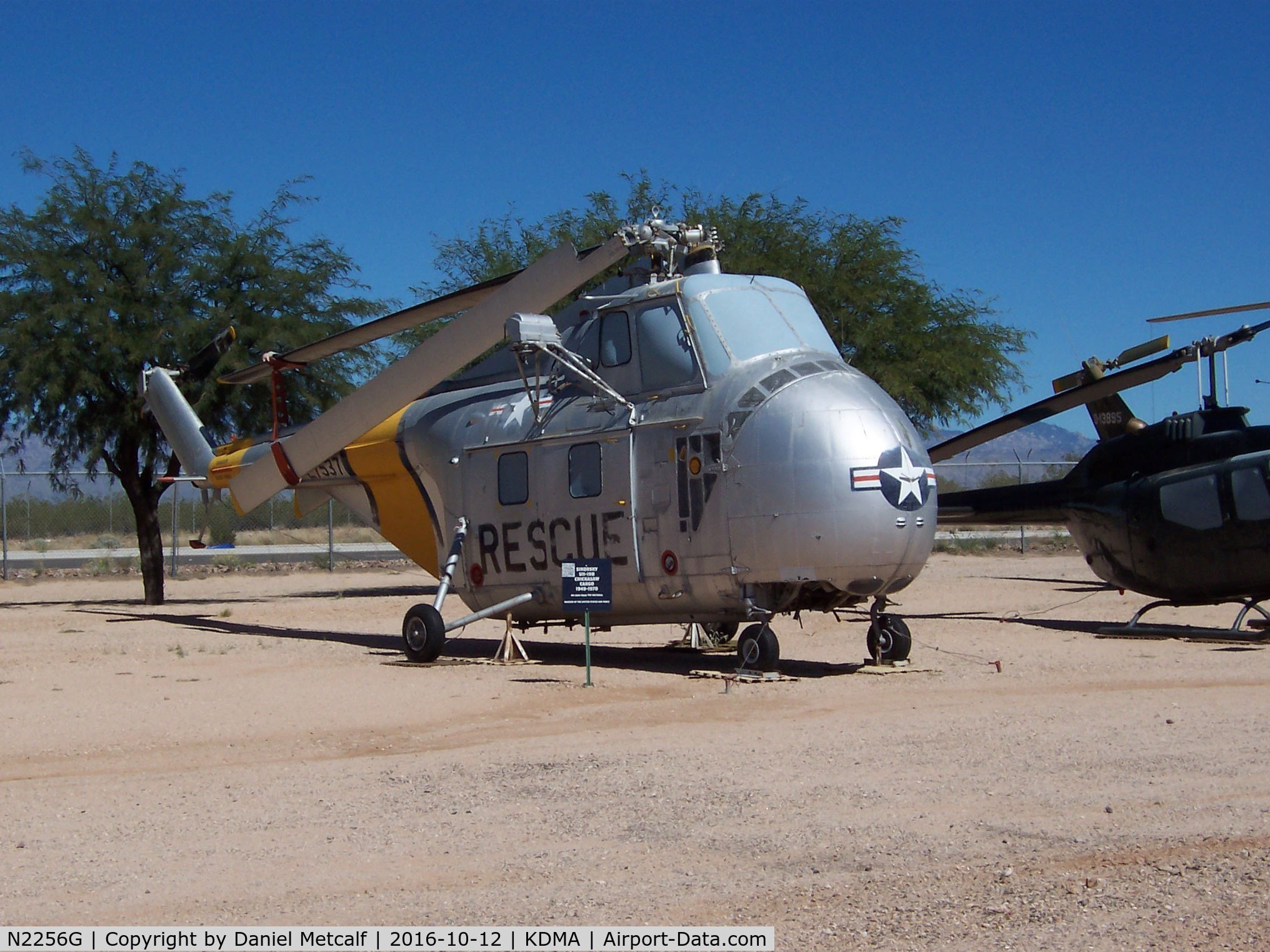N2256G, 1957 Sikorsky UH-19B Chickasaw Chickasaw C/N 57-5962/551261, Pima Air & Space Museum