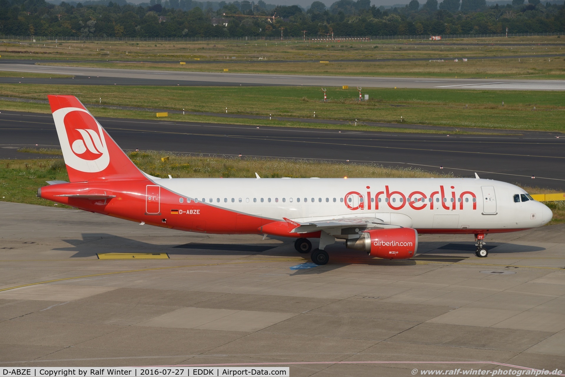 D-ABZE, 2008 Airbus A320-216 C/N 3464, Airbus A320-216 - AB BER Air Berlin - 3464 - D-ABZE - 27.07.2016 - CGN