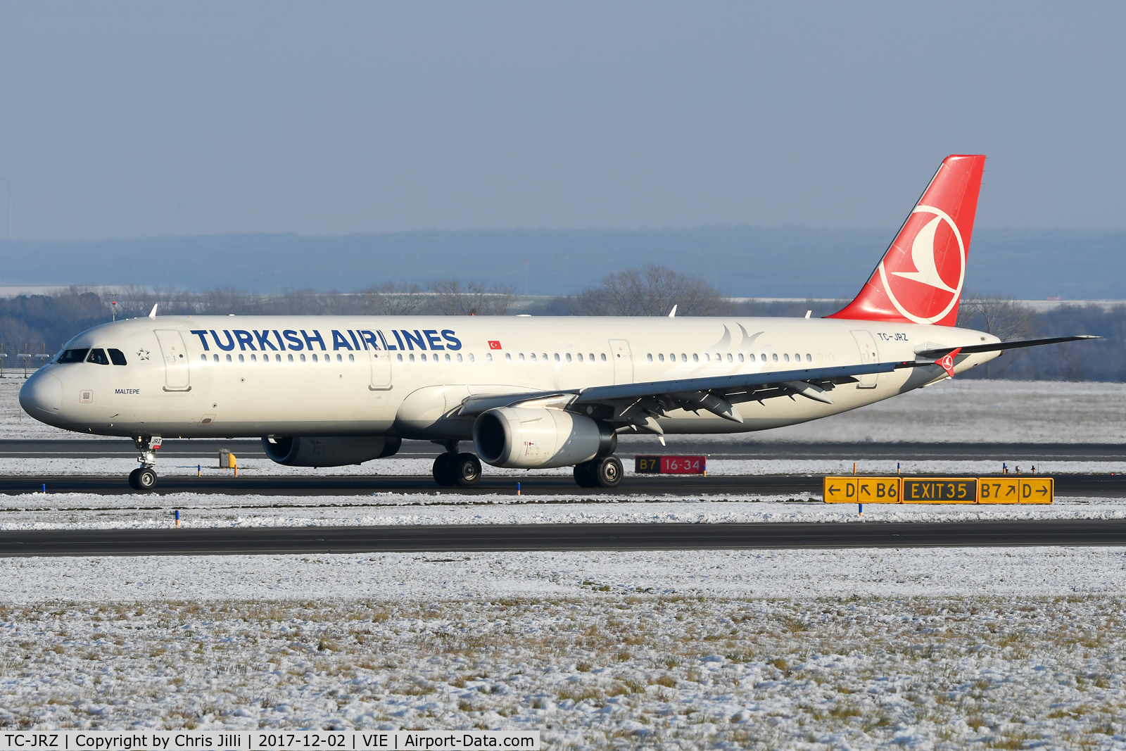 TC-JRZ, 2012 Airbus A321-231 C/N 5118, Turkish Airlines