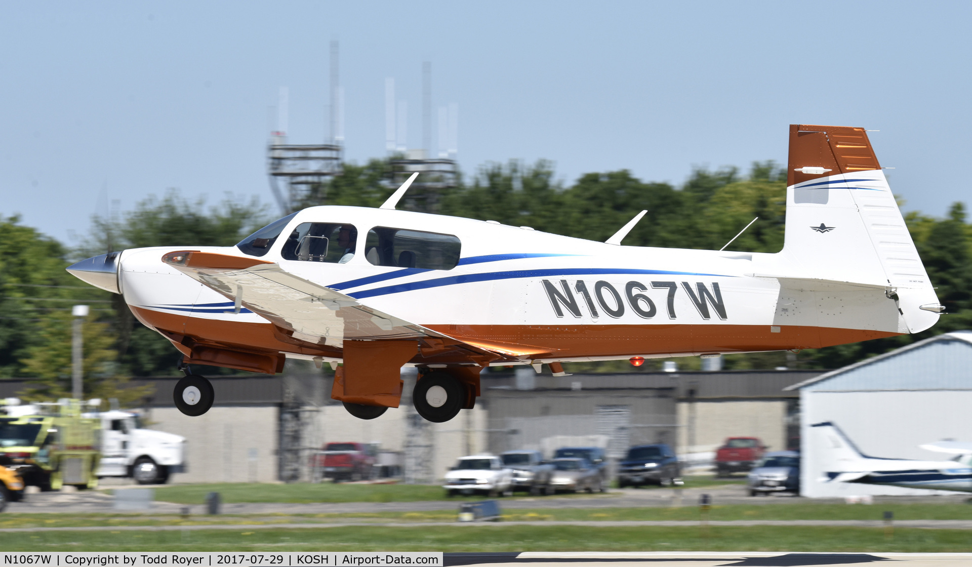 N1067W, 1998 Mooney M20J 201 C/N 24-3415, Airventure 2017
