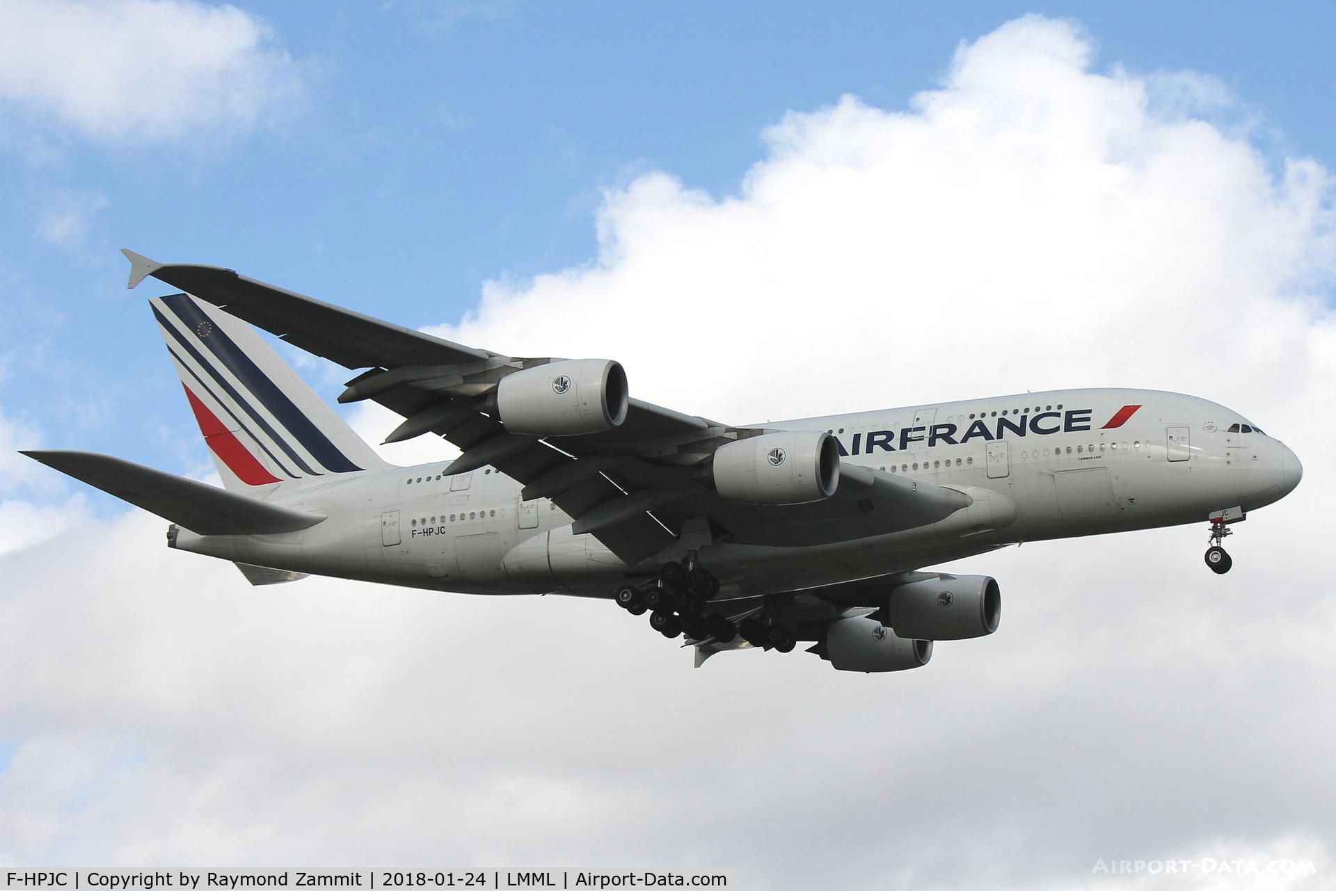 F-HPJC, 2009 Airbus A380-861 C/N 043, A380 F-HPJC Air France