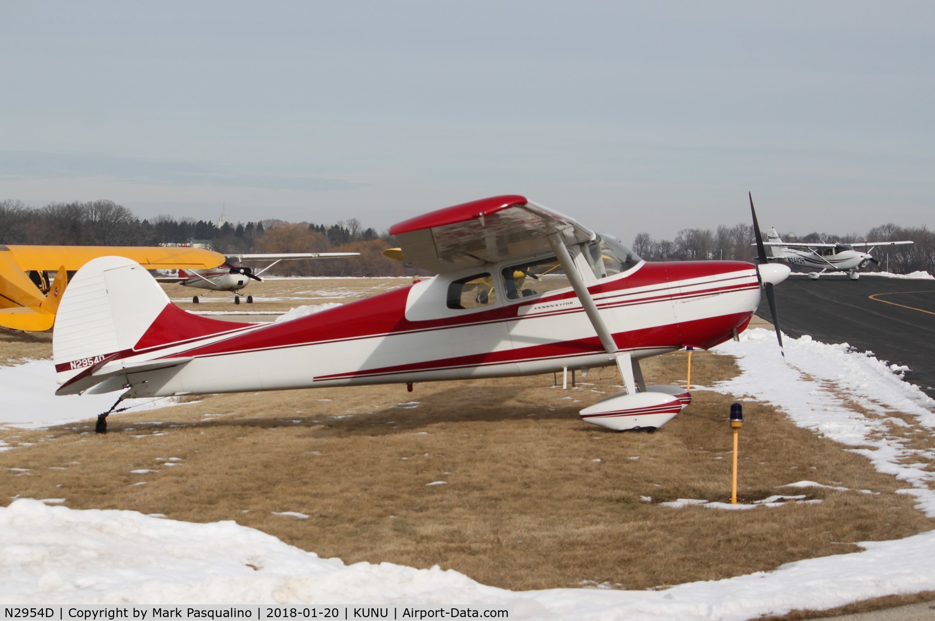 N2954D, 1955 Cessna 170B C/N 26897, Cessna 170B