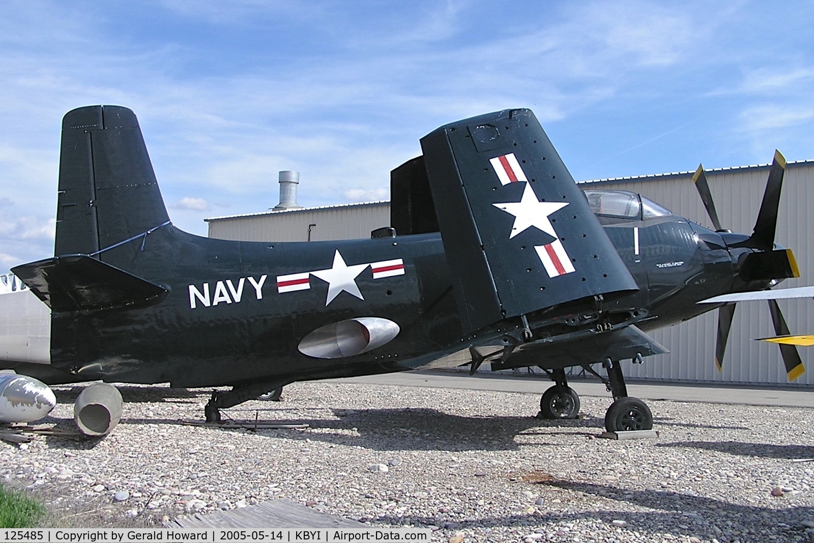 125485, 1954 Douglas A2D-1 Skyshark C/N 7596, 7th of ten built. Only Survivor.