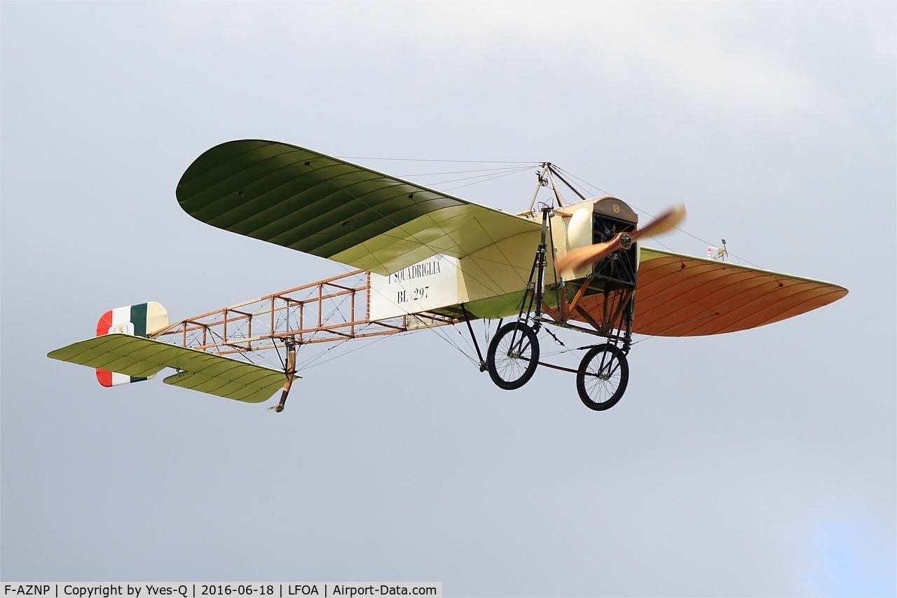 F-AZNP, 1998 Bleriot XI-2 C/N 01.98, Bleriot XI.2, On display, Avord Air Base 702 (LFOA) Open day 2016