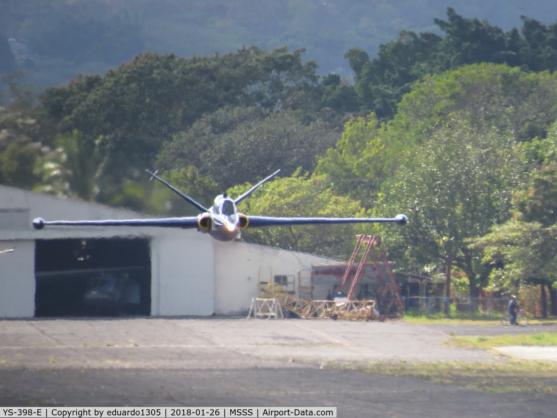 YS-398-E, 1963 Fouga CM-170R Magister C/N 398, Taken in Iloapngo Airshow practice 1-26-2018