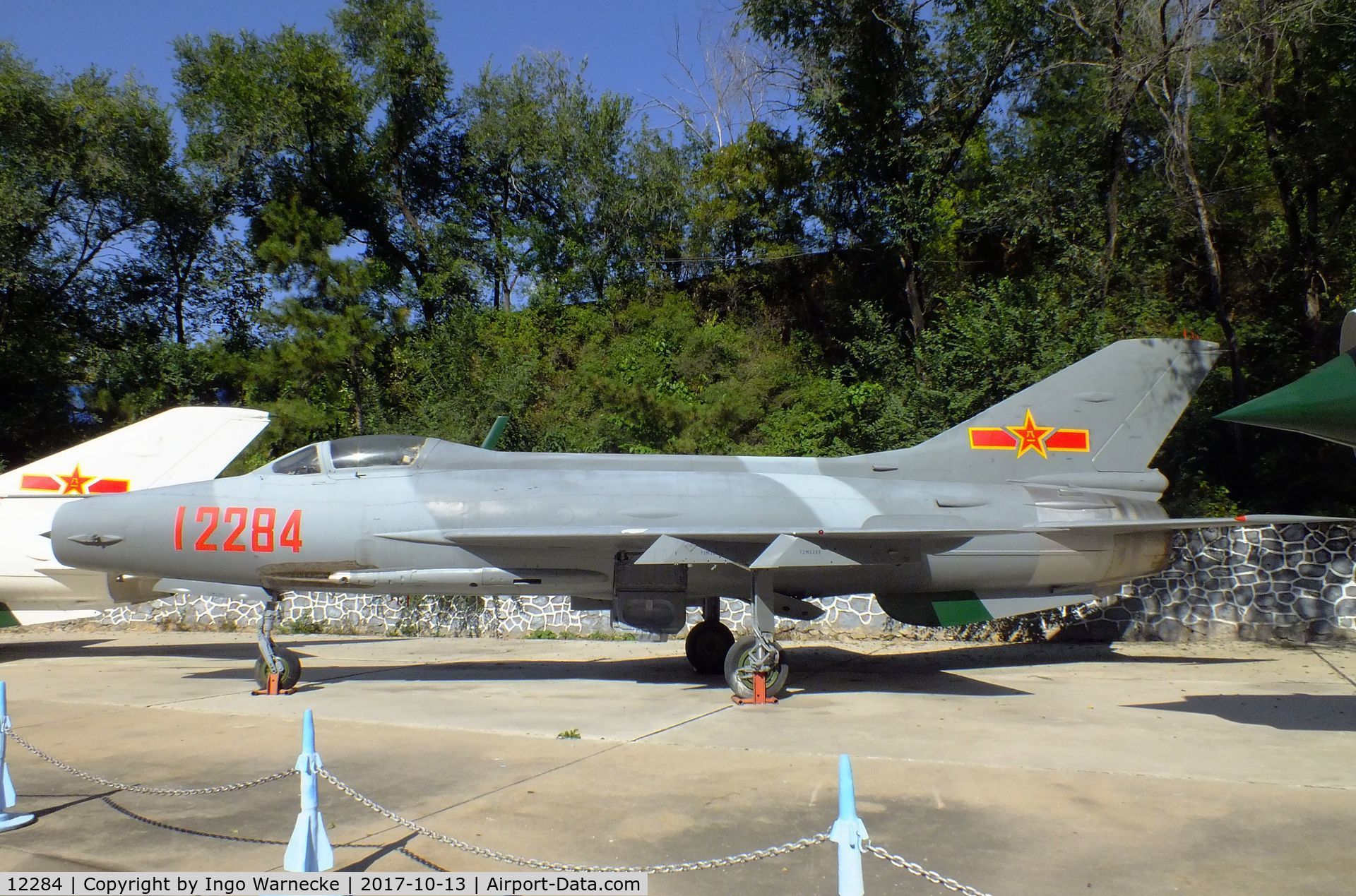 12284, Shenyang J-7M C/N 70705, Chengdu J-7 II (chinese development of MiG-21F-13 FISHBED) at the China Aviation Museum Datangshan