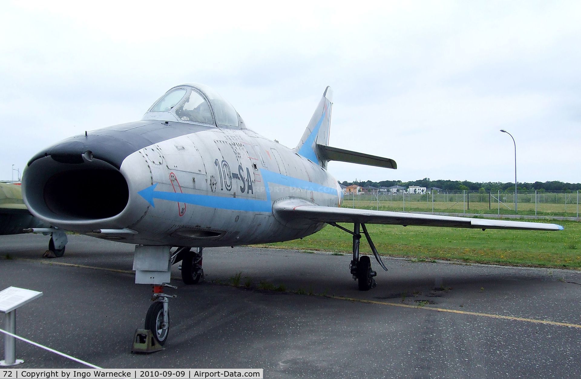 72, Dassault Super Mystere B.2 C/N 72, Dassault Super Mystere B.2 at the Luftwaffenmuseum, Berlin-Gatow