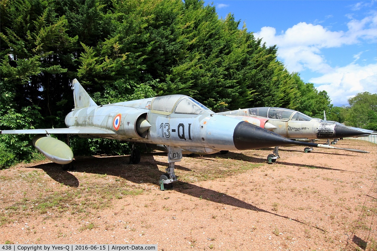 438, Dassault Mirage IIIE C/N 438, Dassault Mirage IIIE, Savigny-Les Beaune Museum