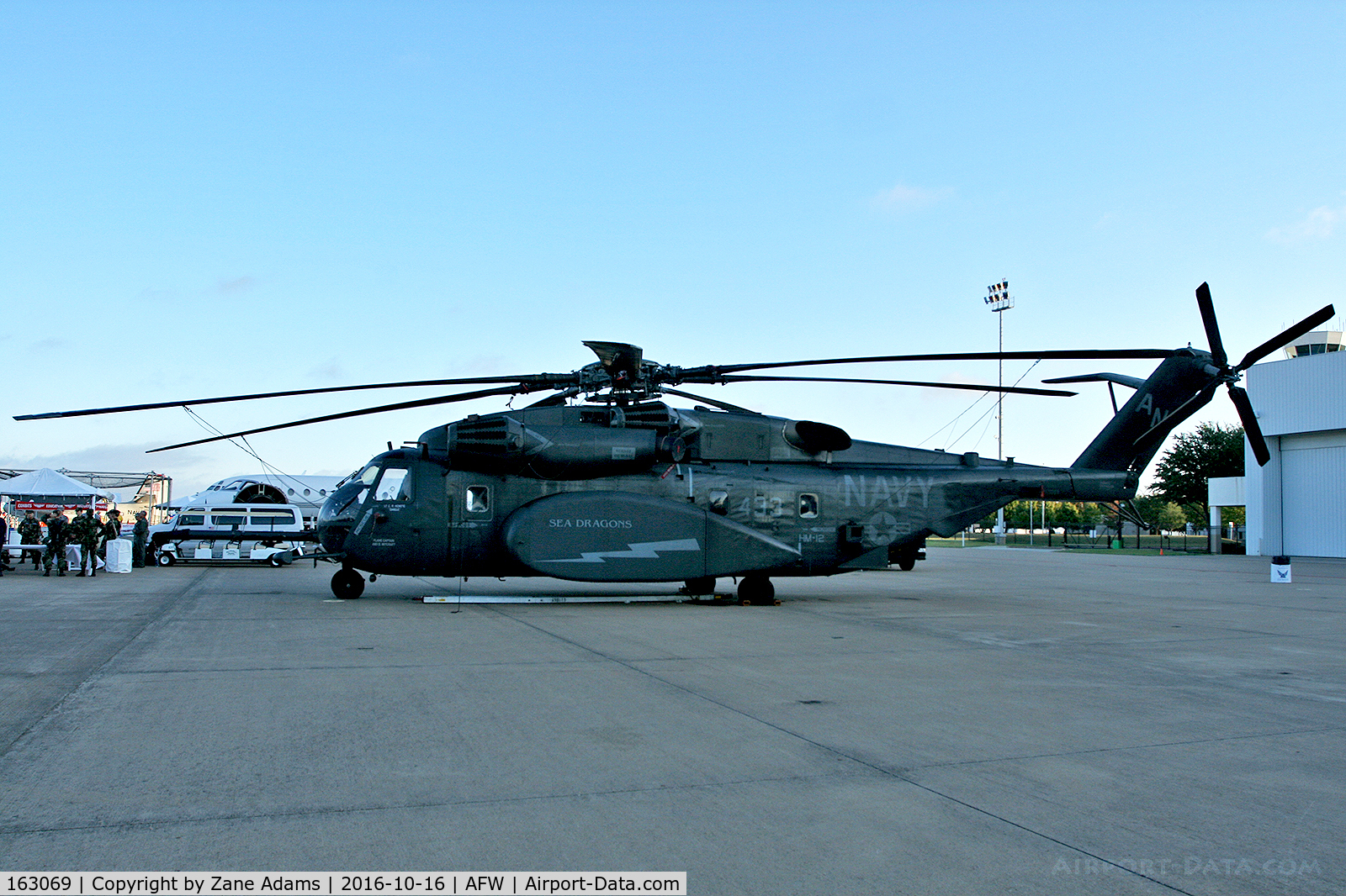 163069, Sikorsky MH-53E Sea Dragon C/N 65-569, At the 2016 Alliance Airshow