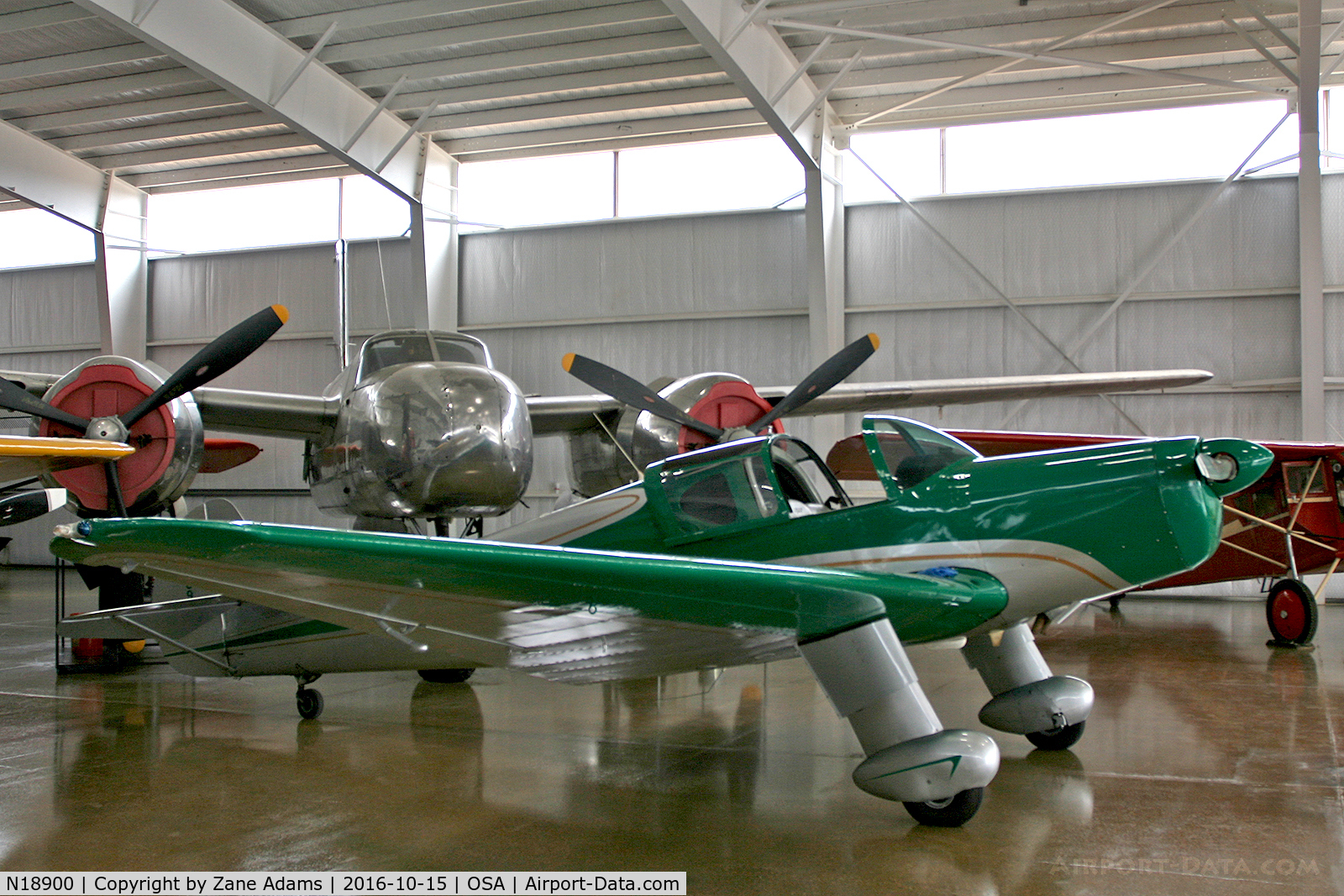 N18900, Ryan Aeronautical SCW-145 C/N 214, At the Mid America Flight Museum - Mount Pleasant, TX