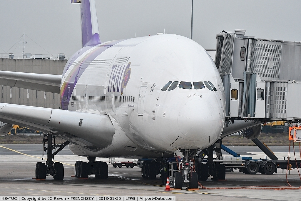 HS-TUC, 2012 Airbus A380-841 C/N 100, 