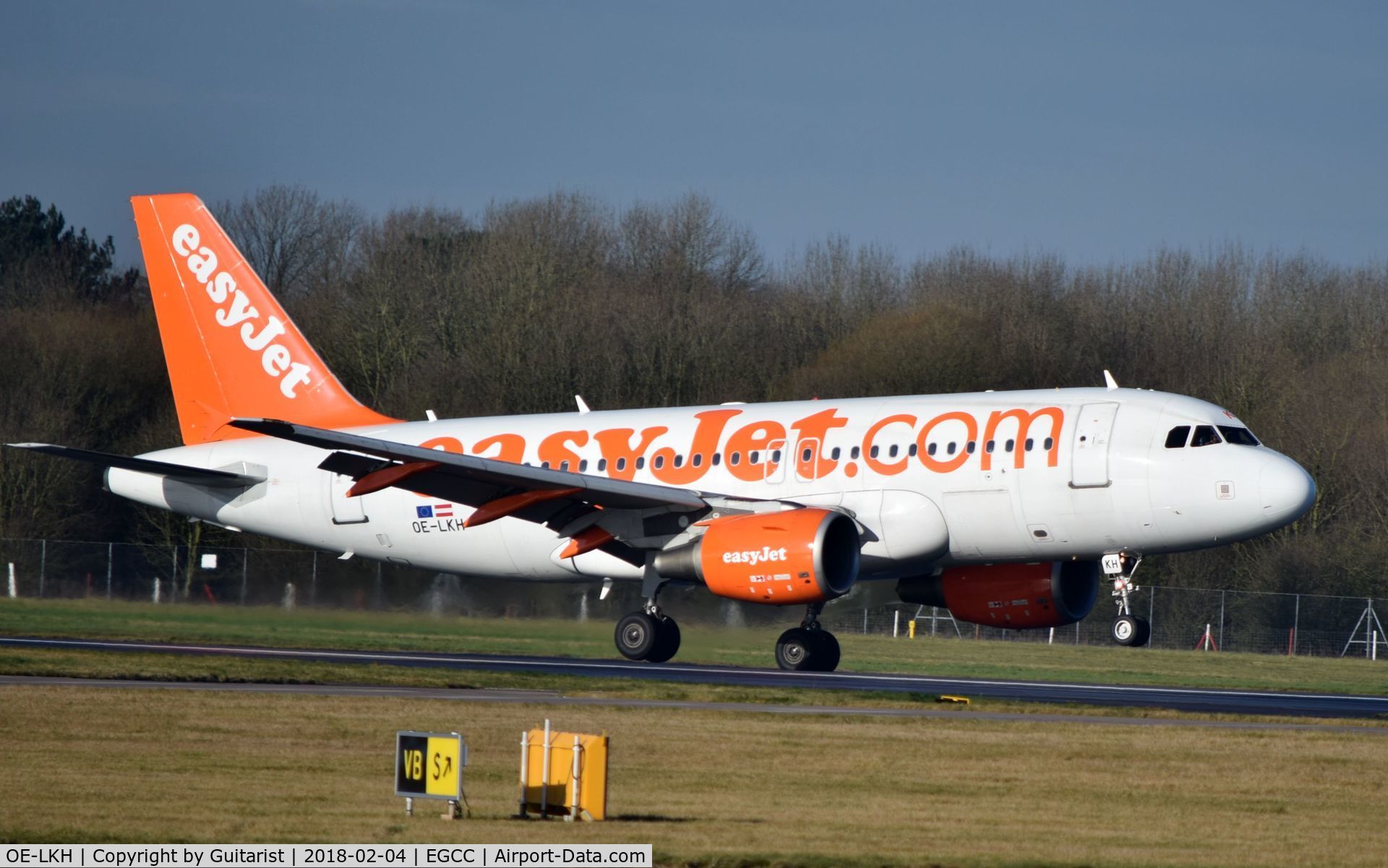 OE-LKH, 2006 Airbus A319-111 C/N 2827, At Manchester