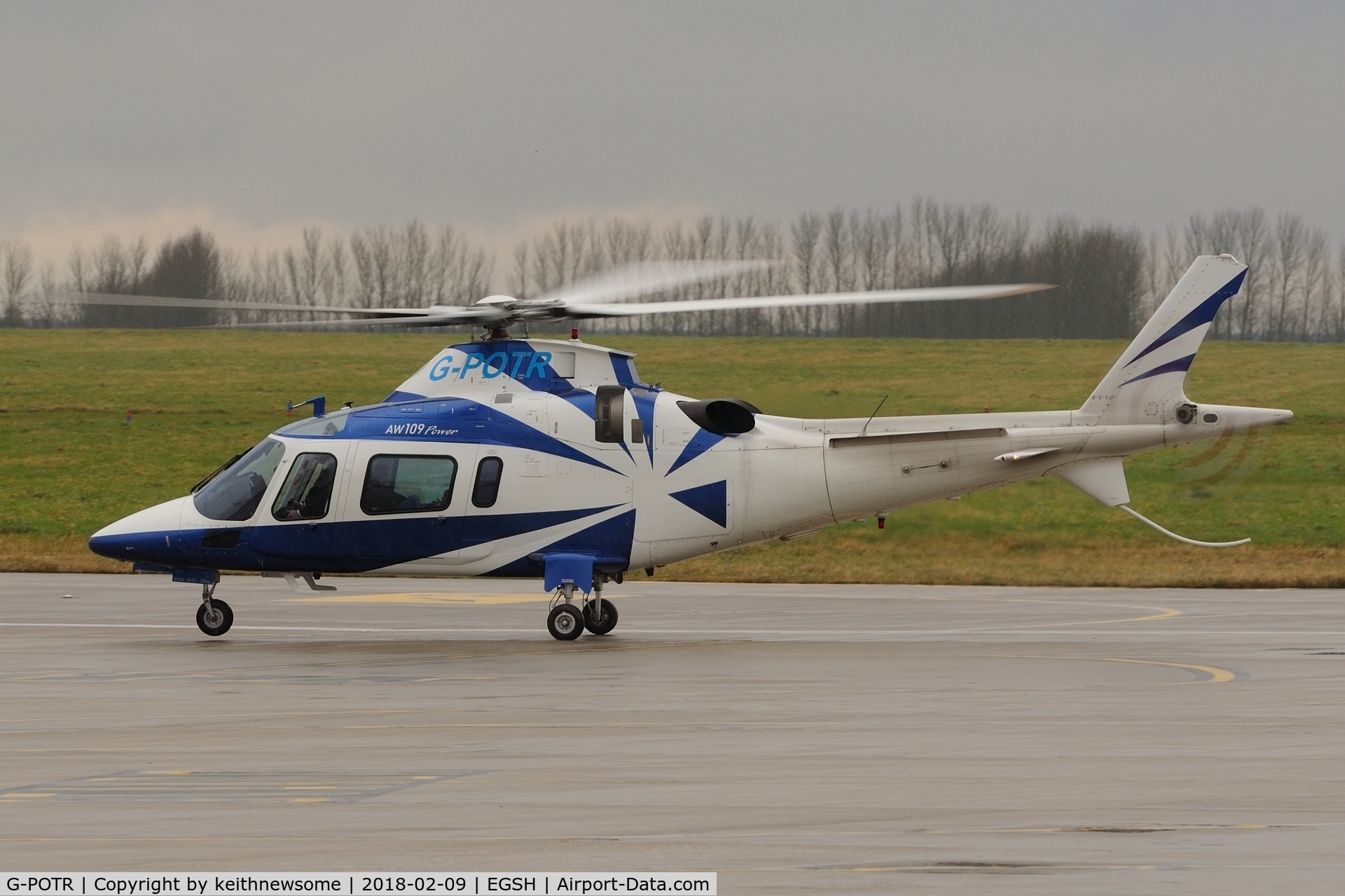 G-POTR, 1999 Agusta A-109E Power C/N 11043, Surprise Visitor.