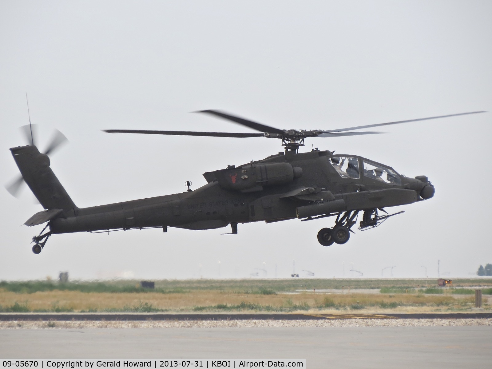 09-05670, Boeing AH-64D Apache C/N PVD670, 1-183rd AVN BN, Idaho Army National Guard