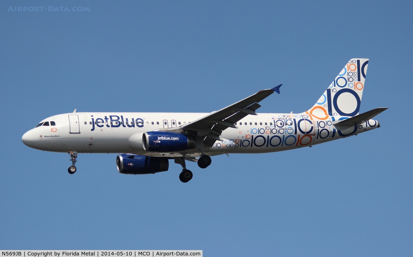 N569JB, 2003 Airbus A320-232 C/N 2075, Jet Blue