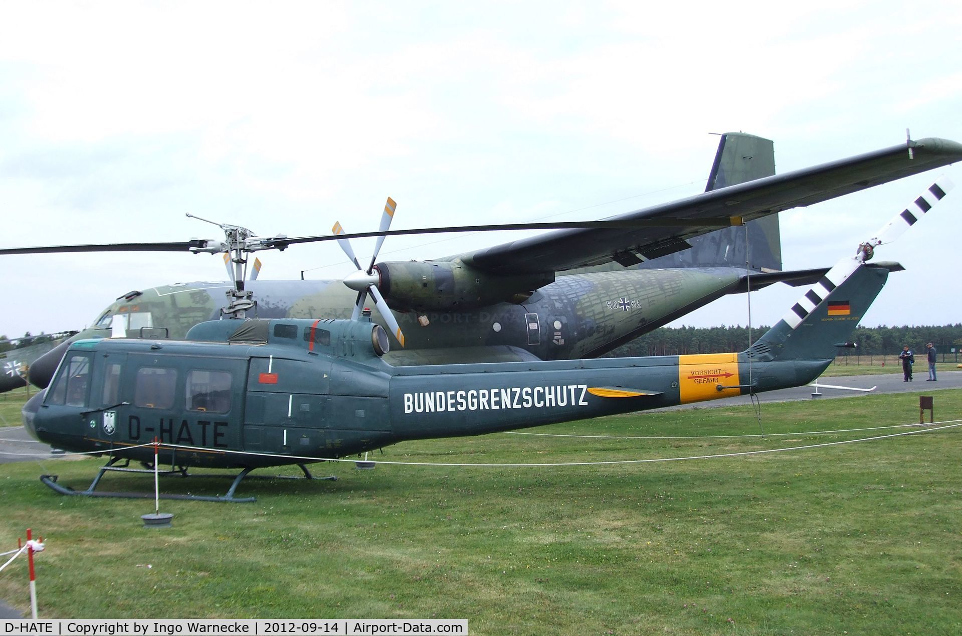 D-HATE, 1970 Bell (Dornier) UH-1D Iroquois (205) C/N 8063, Bell (Dornier) UH-1D Iroquois at the Luftwaffenmuseum, Berlin-Gatow