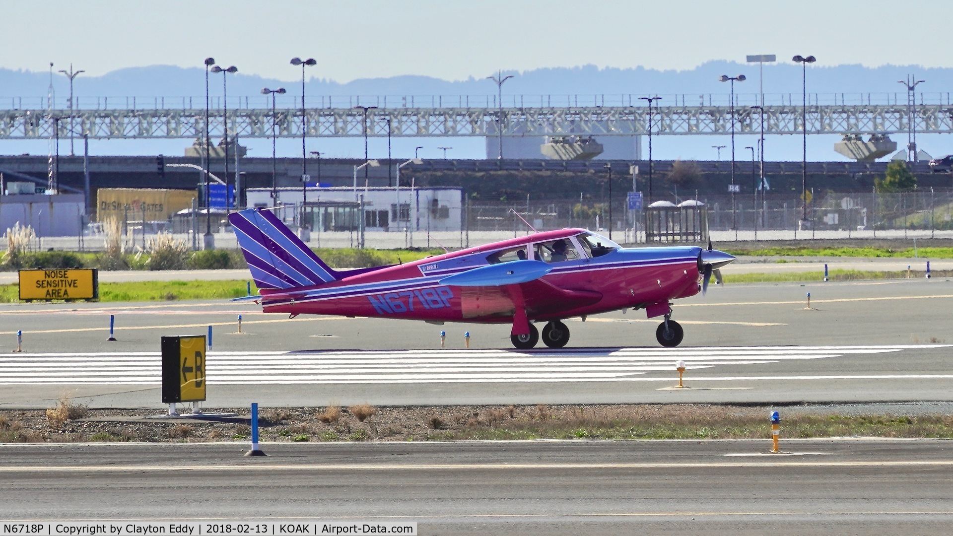 N6718P, 1960 Piper PA-24 Comanche C/N 24-1844, Oakland Airport North Field 2018.