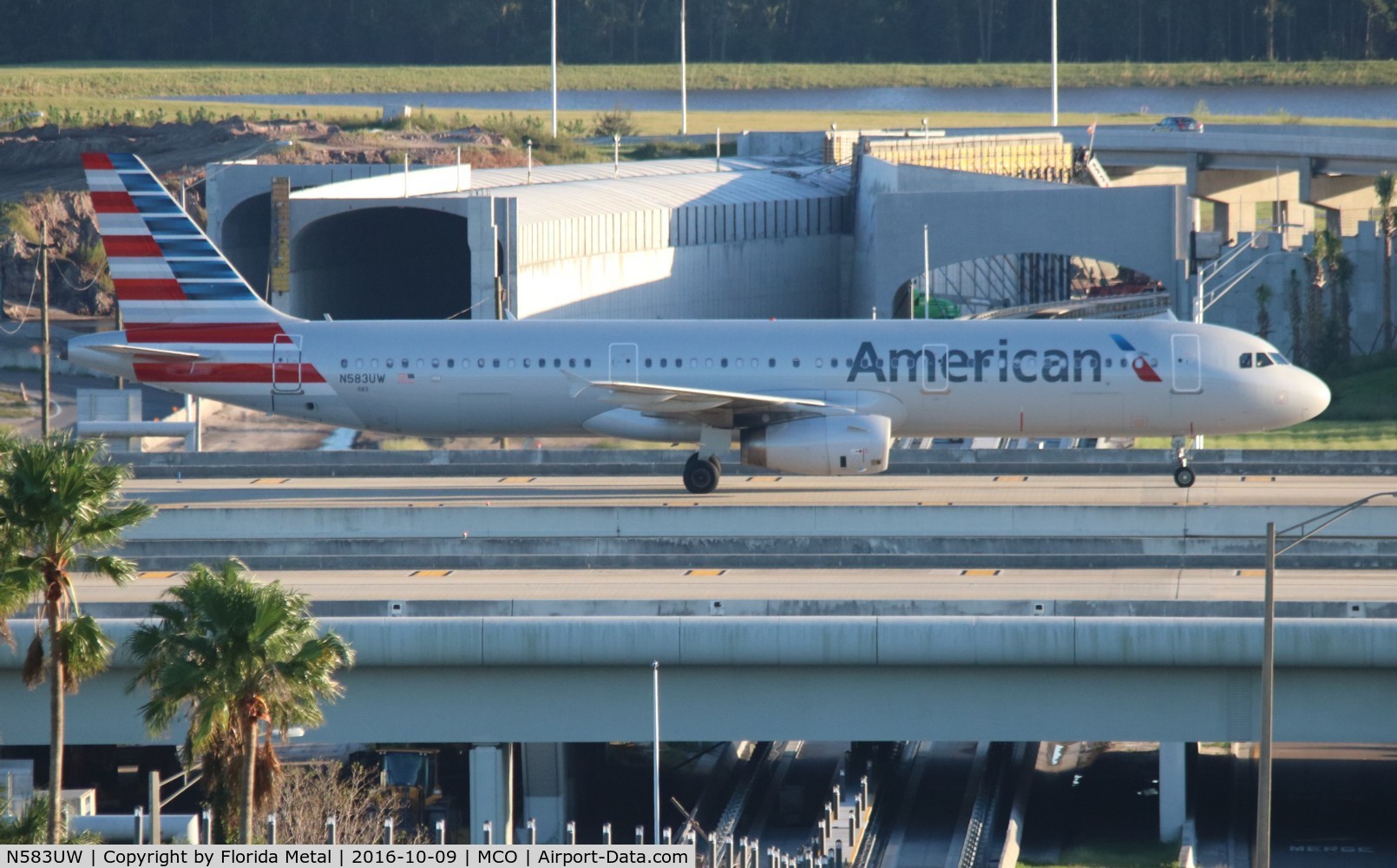 N583UW, 2014 Airbus A321-231 C/N 6181, American