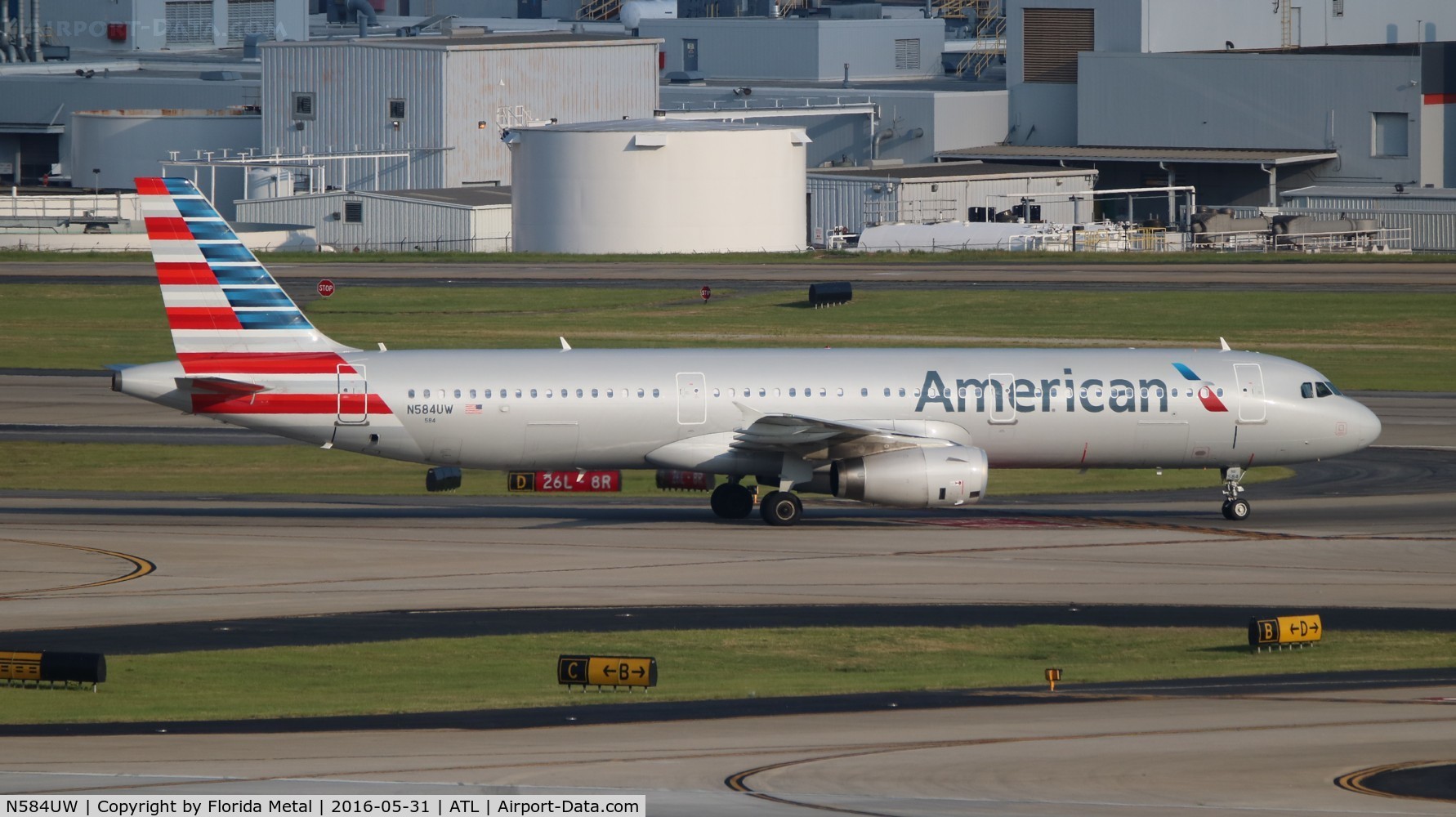N584UW, 2014 Airbus A321-231 C/N 6194, American