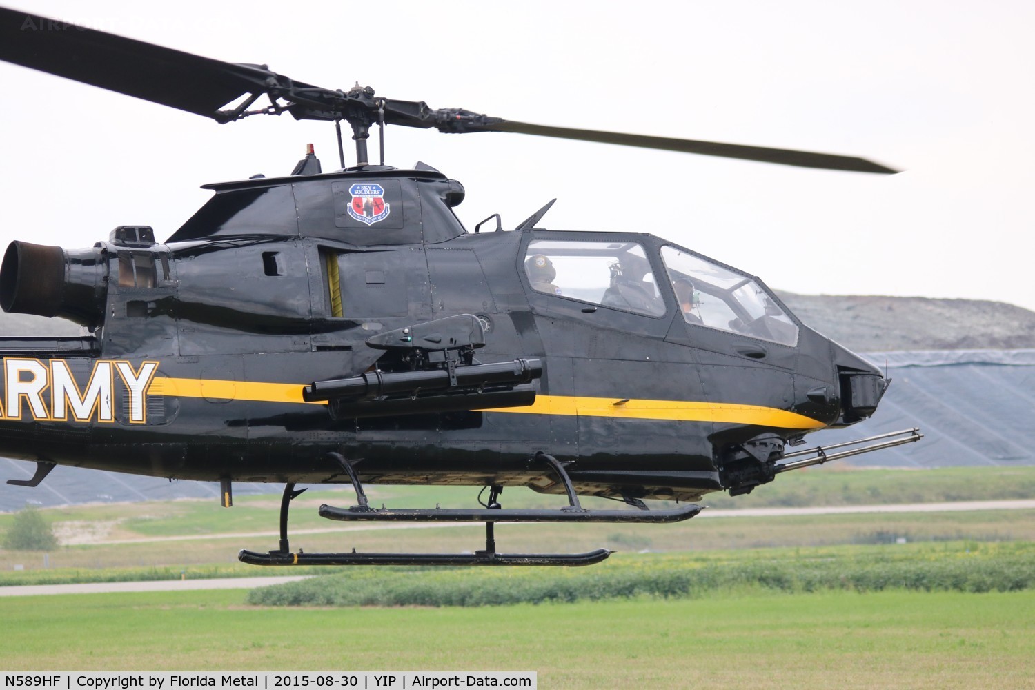 N589HF, 1967 Bell AH-1F Cobra C/N 20253, AH-1F