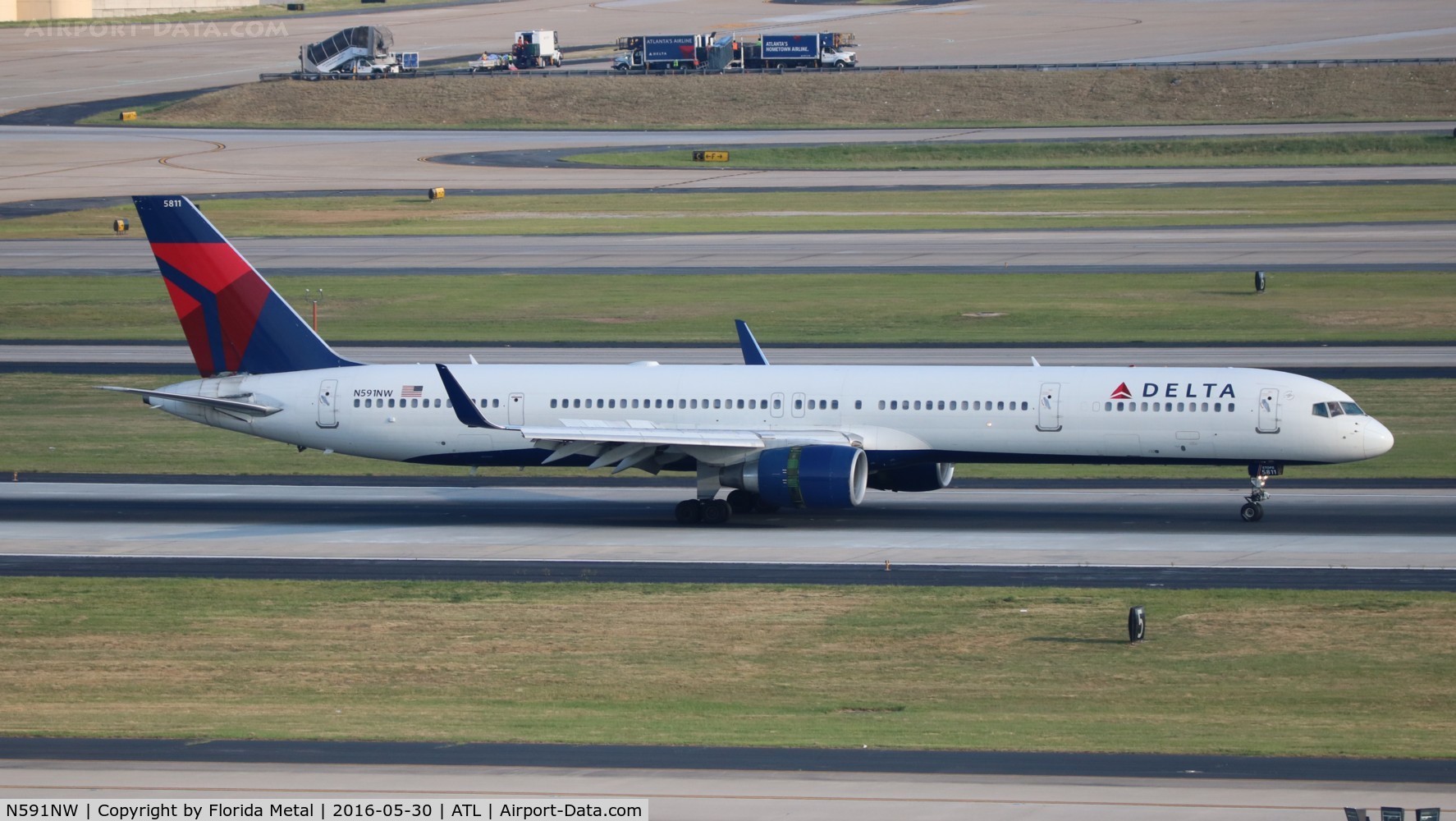 N591NW, 2003 Boeing 757-351 C/N 32991, Delta